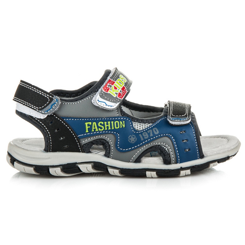 Linshi Sandale s čičak trakom za dječaka plava