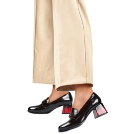 Ženske lakirane salonke GD-FL479-B crne crna