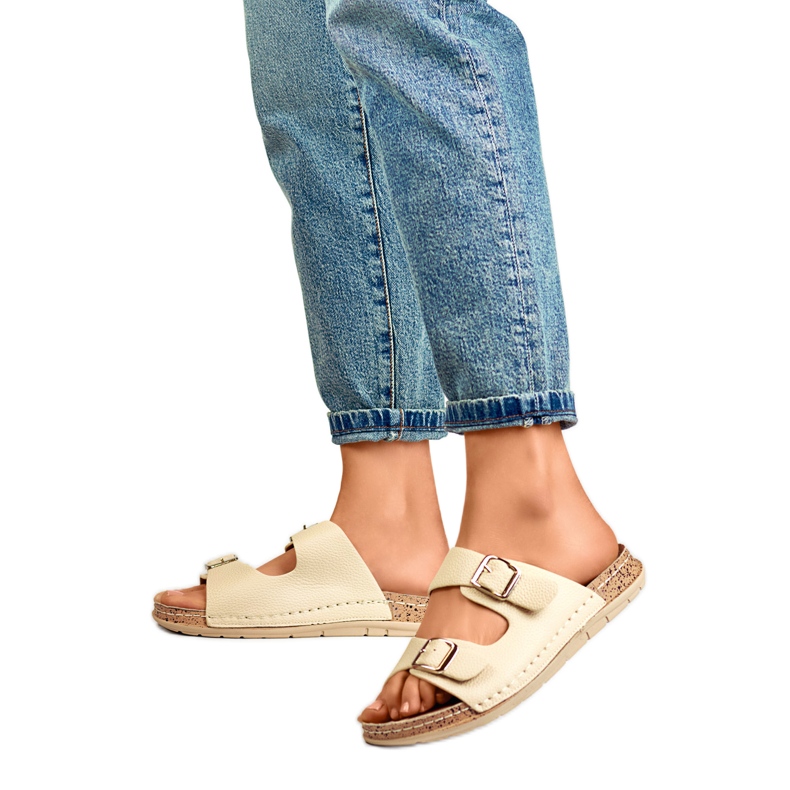 Ženske papuče G3178-7BE bež