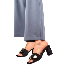 Japanke za sandale Model 8734B Crne crna