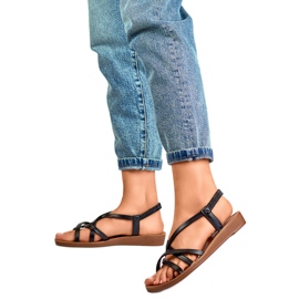 Ženske sandale PS07B crne crna