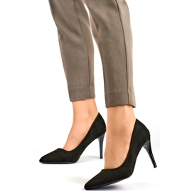 Klasične ženske štikle B0-202B, crne crna