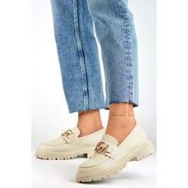 Cipele Model S8320-2BR Bež - PRIMO