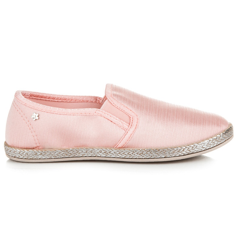 Balada Slip On Espadrilles ružičasta