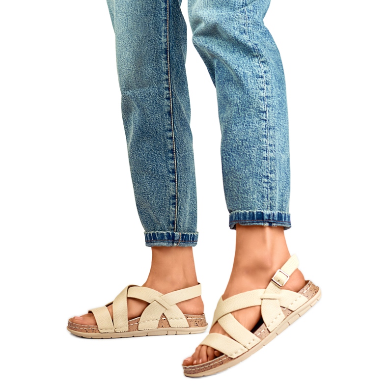 Ženske sandale G3179-7BE bež boje