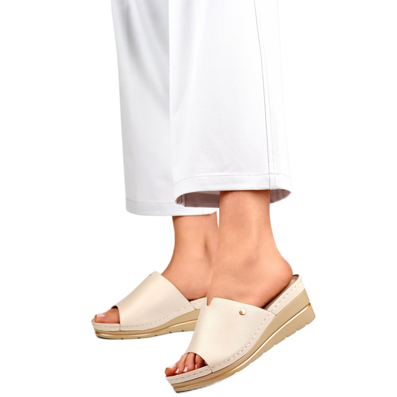 Ženske papuče GD-FL1245BE bež