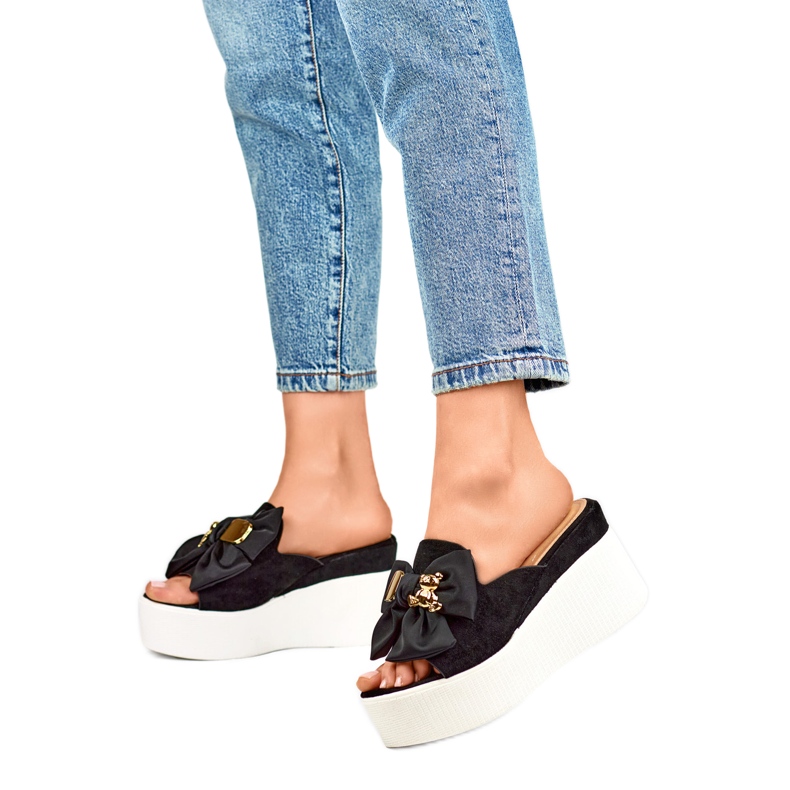 Ženske japanke crne 8082B crno