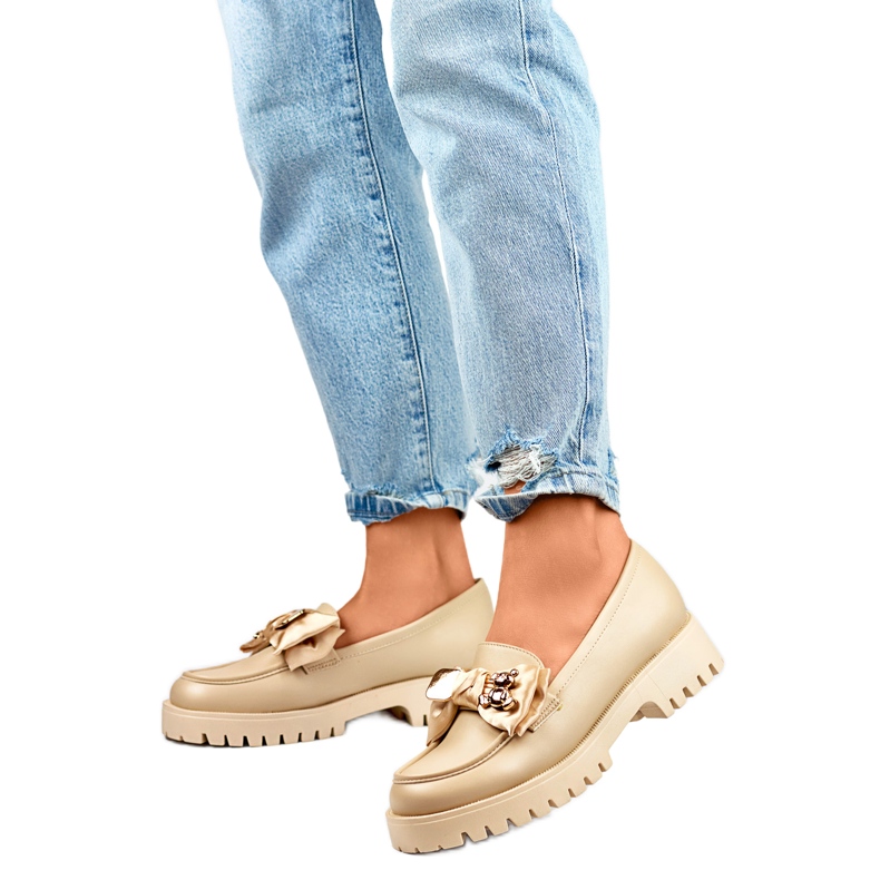 Mokasine Model 2306BE Bež