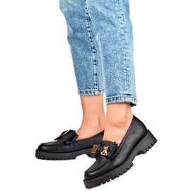 Mokasine Model 2306B crna