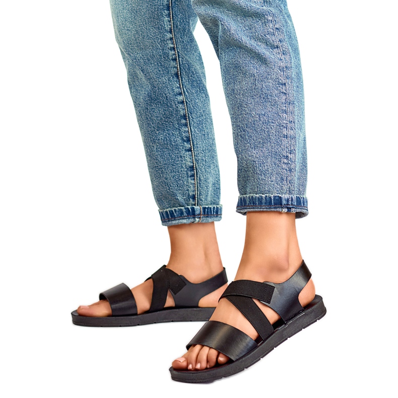 Ženske sandale LEI527B crno