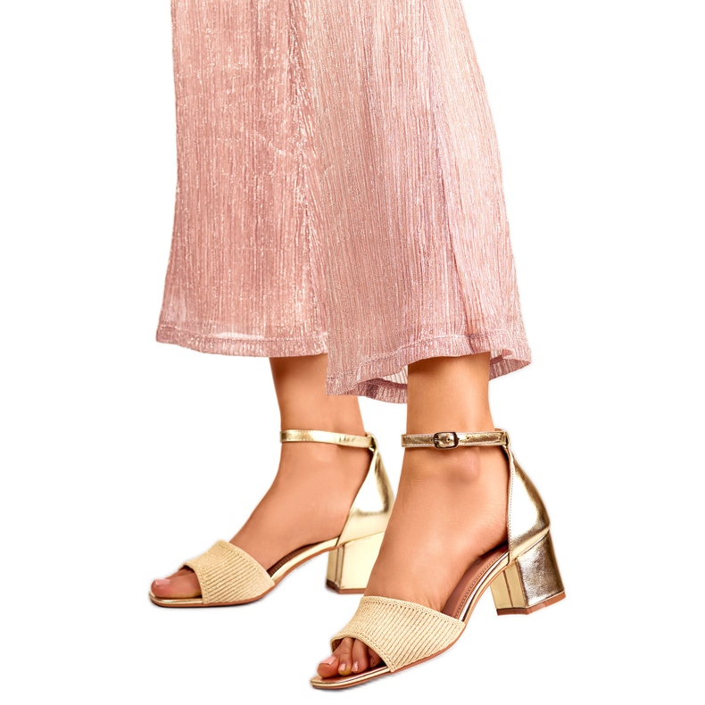 Ženske sandale 8738GO bež