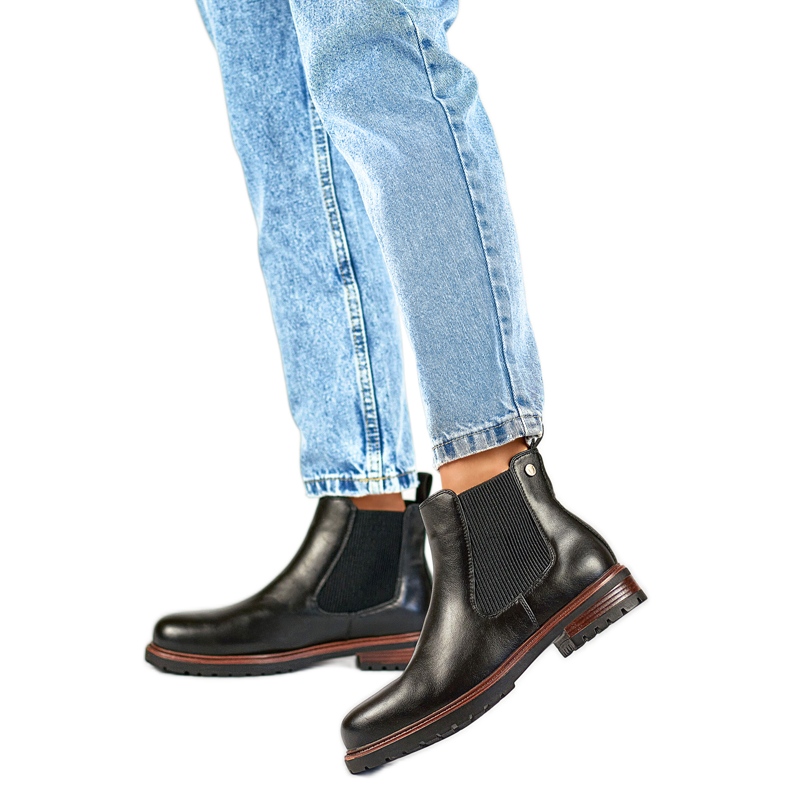 Chelsea čizme Model GD-WL71B crno