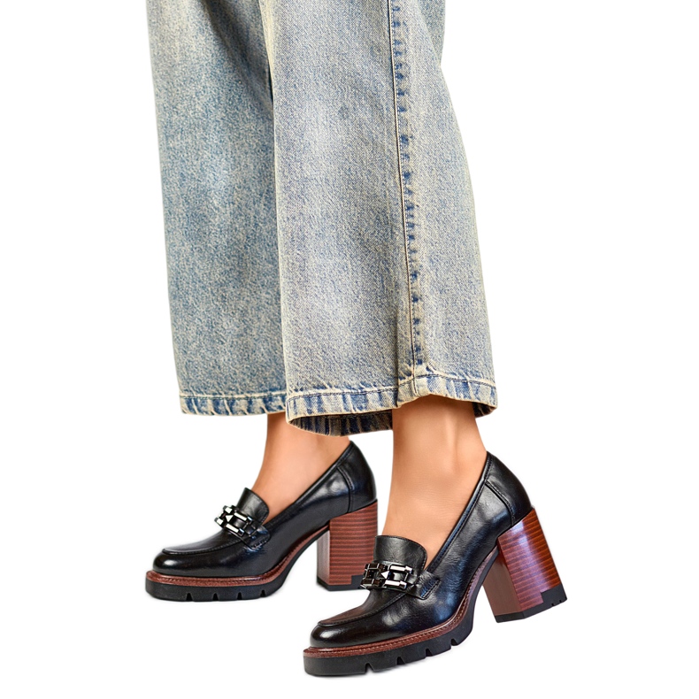 Ženske salonke 24-2-12278B crno