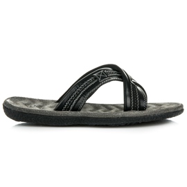 Mckeylor Muške ljetne papuče crna