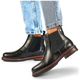 Ženske izolirane Chelsea čizme, crne GD-WL71B crna