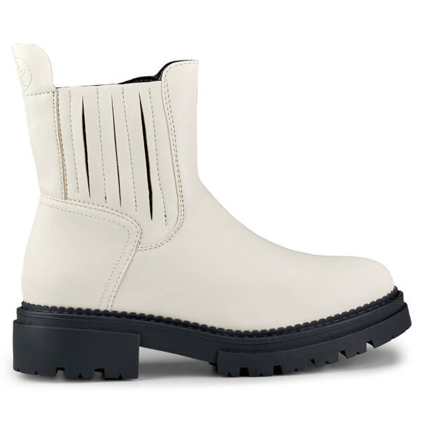 Ženske izolirane Chelsea čizme, bež 250041BE-PU