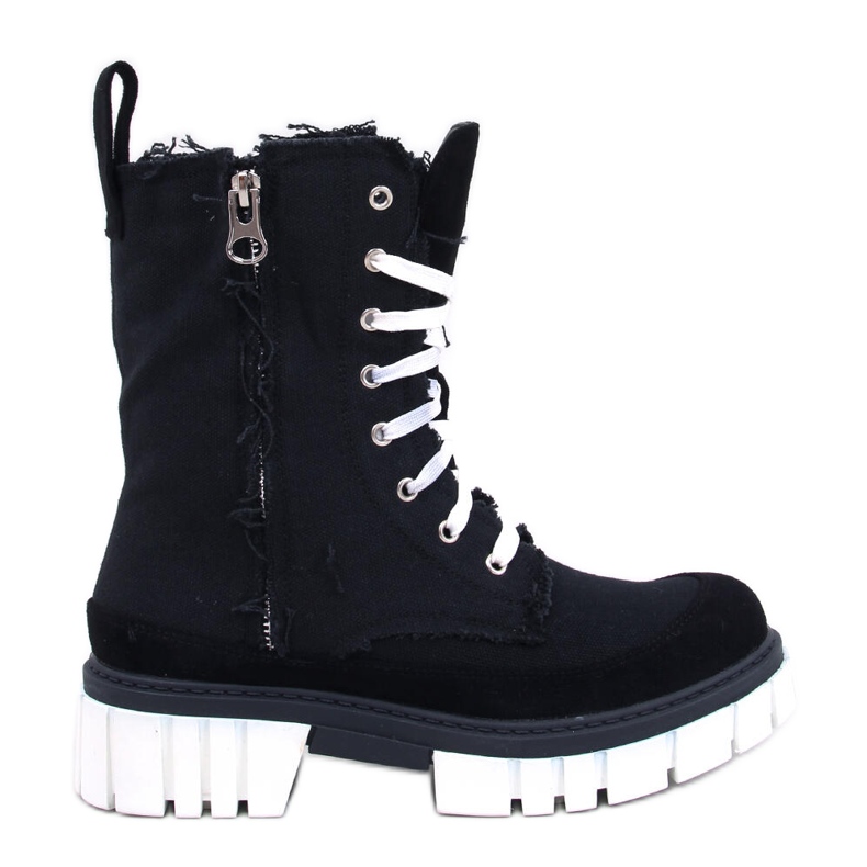 Platnene gležnjače sa Vaugh Black štitnikom crno