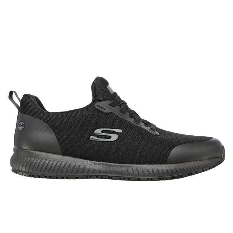 Skechers Work Relaxed Fit Squad Sr Myton 200051EC-BLK cipele crno