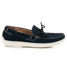 Sorrento Kožni mokasini plava