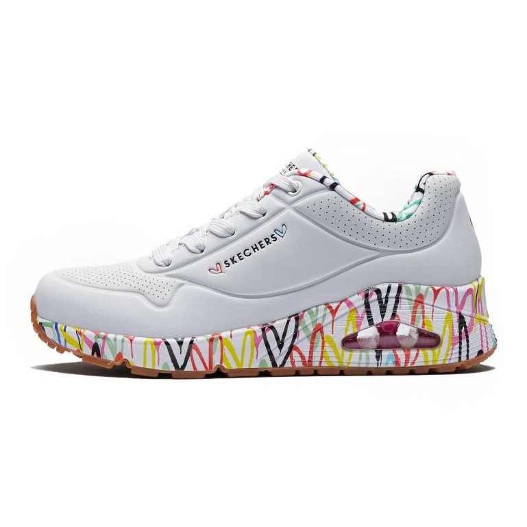 Skechers X Jgoldcrown Uno Loving Love cipele 155506-WHT bijela