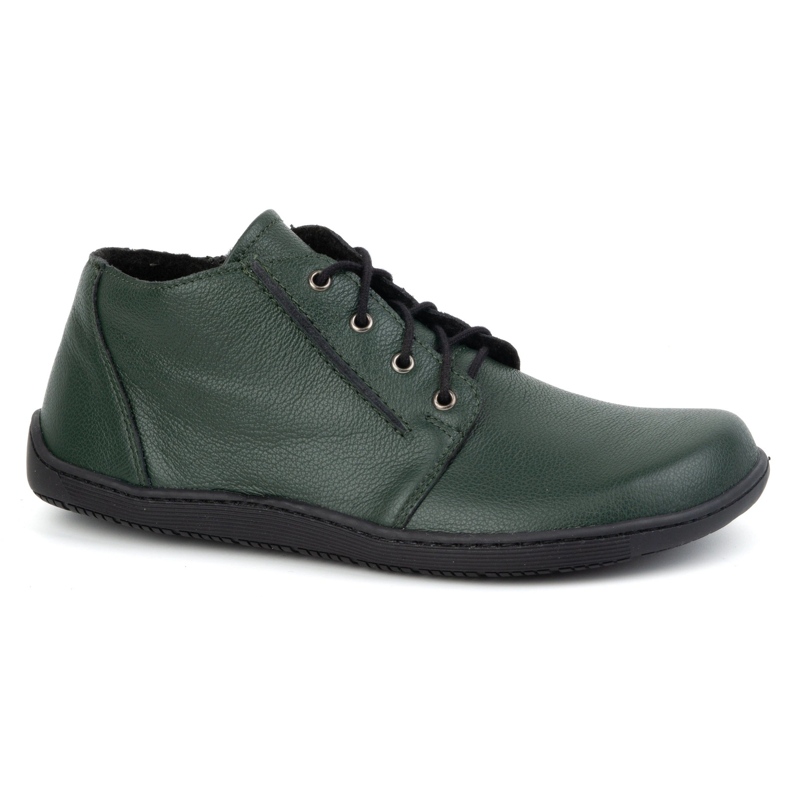 Olivier Bose ženske kožne cipele, malo izolirane, do gležnja sa patentnim zatvaračem, 787 zelena