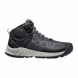 KEEN Nxis Evo Mid Wp cipele MAGNET/BRIGHT Cobalt KE-1026108 crna