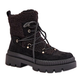 Čizme Model A8902 Crne crna