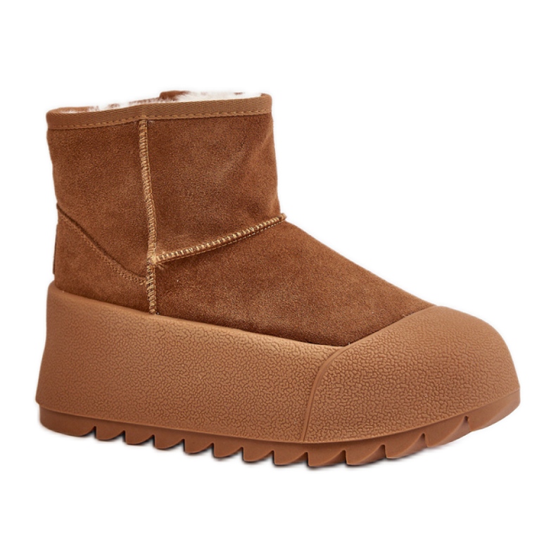 Big Star OO274A212 Smeđe čizme za snijeg smeđa