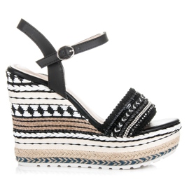 Vices Etnički klinovi s ukrasima crno