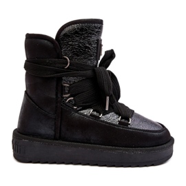 Čizme za snijeg Model DFSH370006 Crne crno