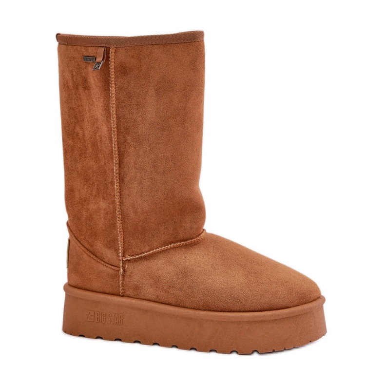 Big Star OO274893 Camel čizme za snijeg smeđa