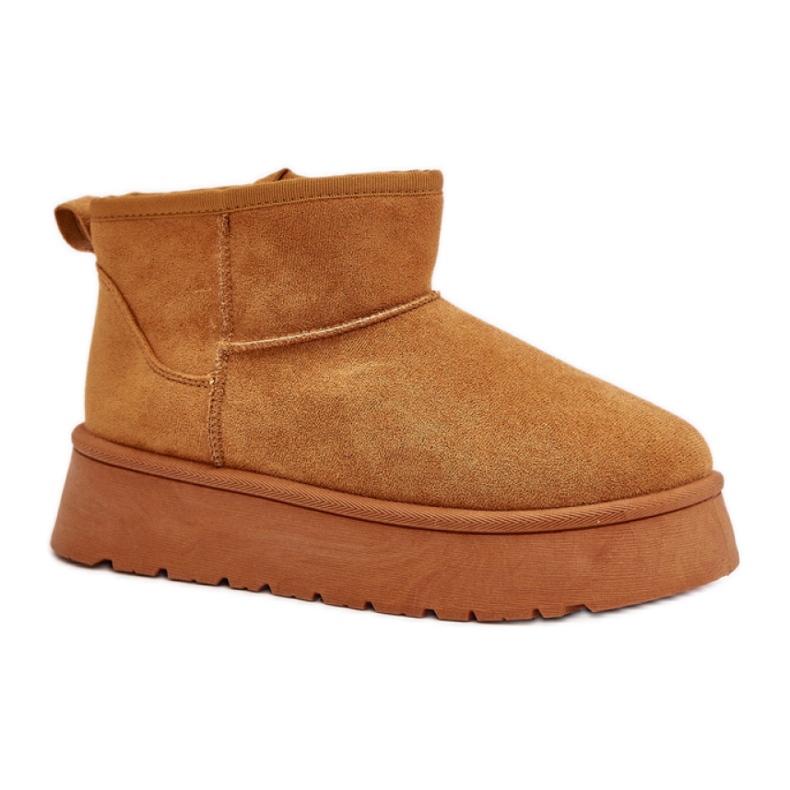 Čizme za snijeg Model 24BT26-7368 Camel smeđa