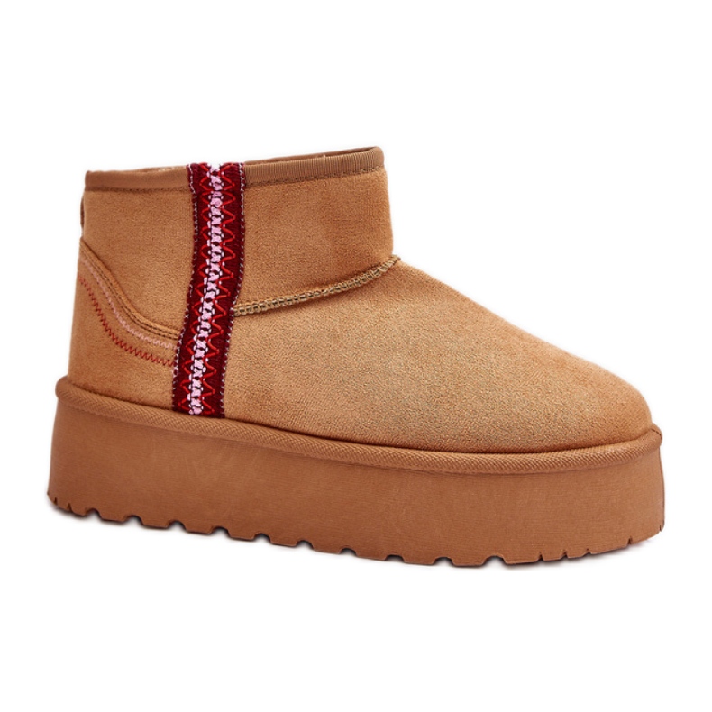 Model 20221 Camel čizme za snijeg smeđa