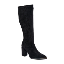 Čizme Model HB-243 Crne crna