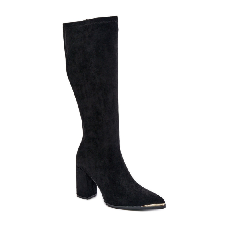 Čizme Model HB-243 Crne crno