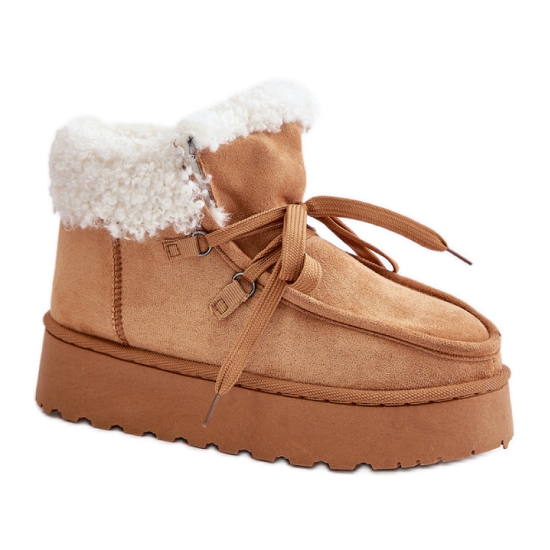 Model 20209-4B Camel čizme za snijeg smeđa