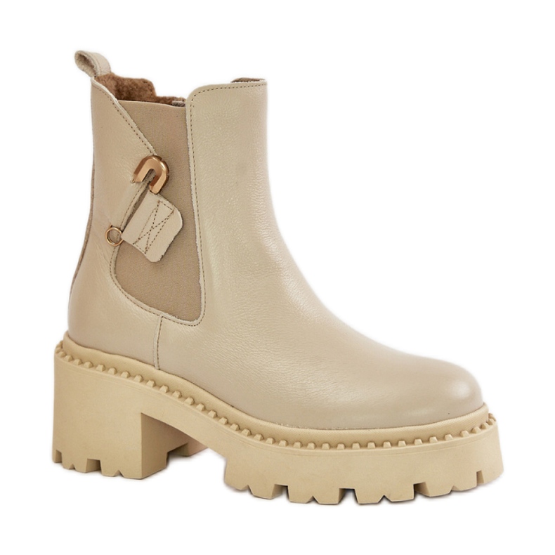 Zazoo 60490 Svijetlo bež čizme