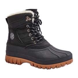 Lee Cooper LCJ-24-44-2868 Crne čizme za snijeg crna