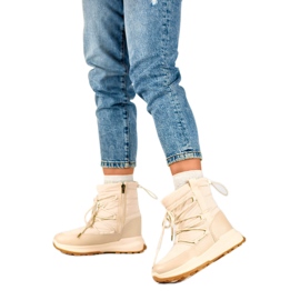 Čizme za snijeg Model 24-16321BE Bež