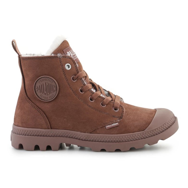 Cipele Palladium Pampa Hi Zip Wl 95982-292-M smeđe smeđa