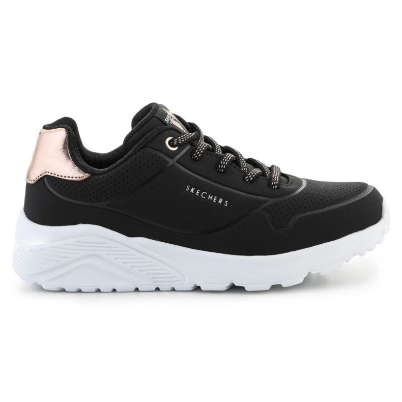Skechers Uno Lite Metallic Mode 310384L-BLK cipele crne crno