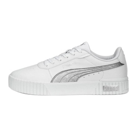 Puma Carina 2.0 Space Metallics 389387-02 cipele, bijele bijela