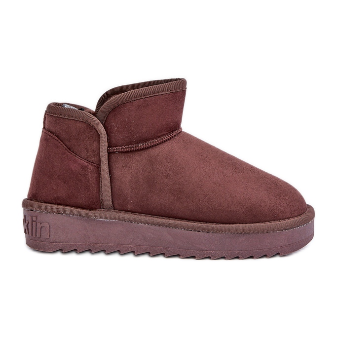 Ženske čizme za snijeg s platformom D.Franklin DFSH370010 Čokolada smeđa