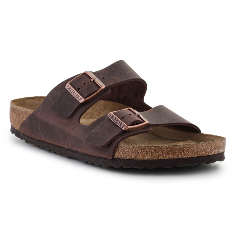 Birkenstock Arizona muške japanke 0452761 smeđe smeđa