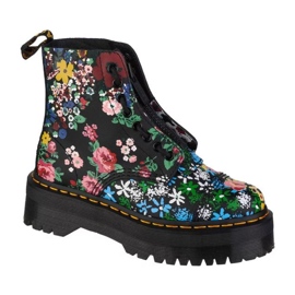Dr. Martens cipele dr Martens Sinclair Bex Floral Mash Up DM27128001 s cvijećem crna