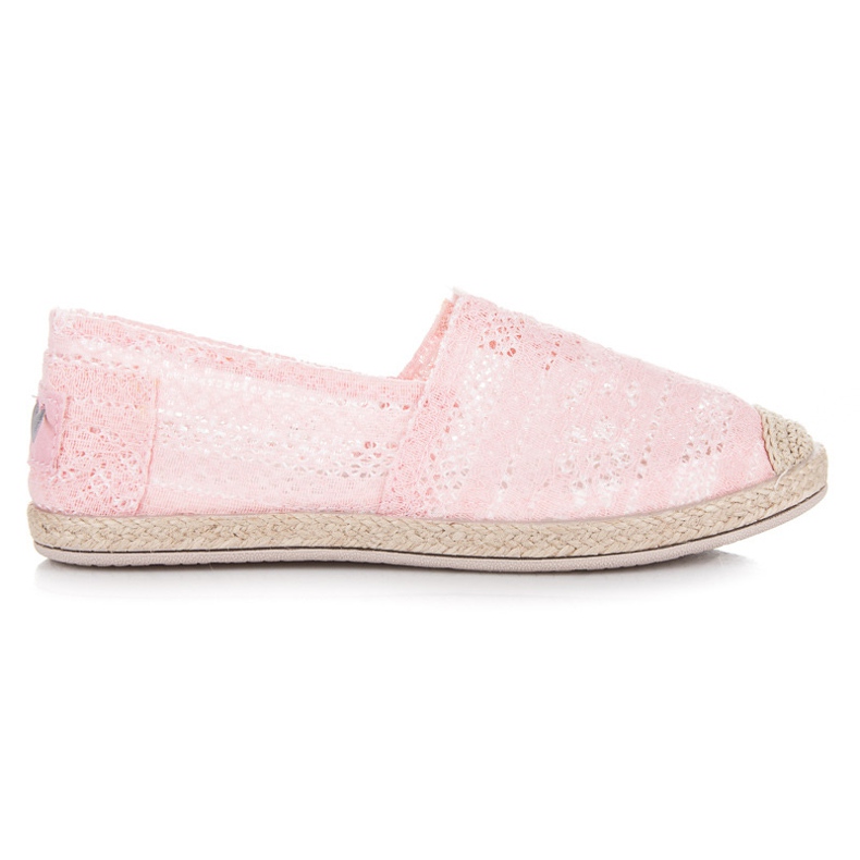 Balada Slip-on espadrile ružičasta