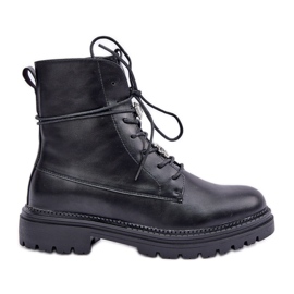 Izolirane gležnjače s iglama za vezanje, crne crna