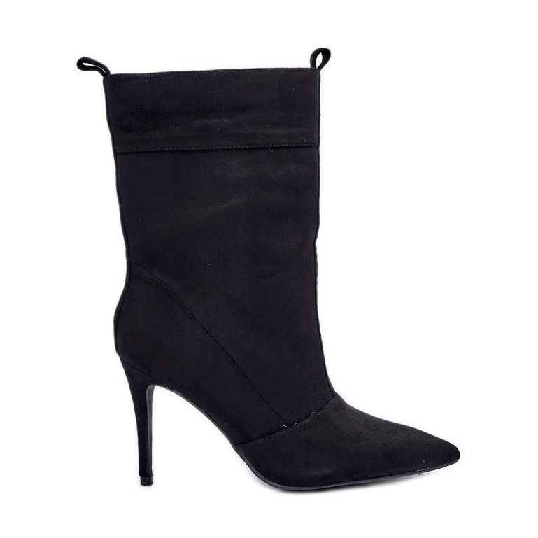 Crne čizme na visoku petu crno