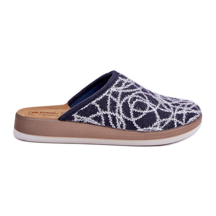 Sjajne ženske papuče Inblu CT000028 tamnoplave plava