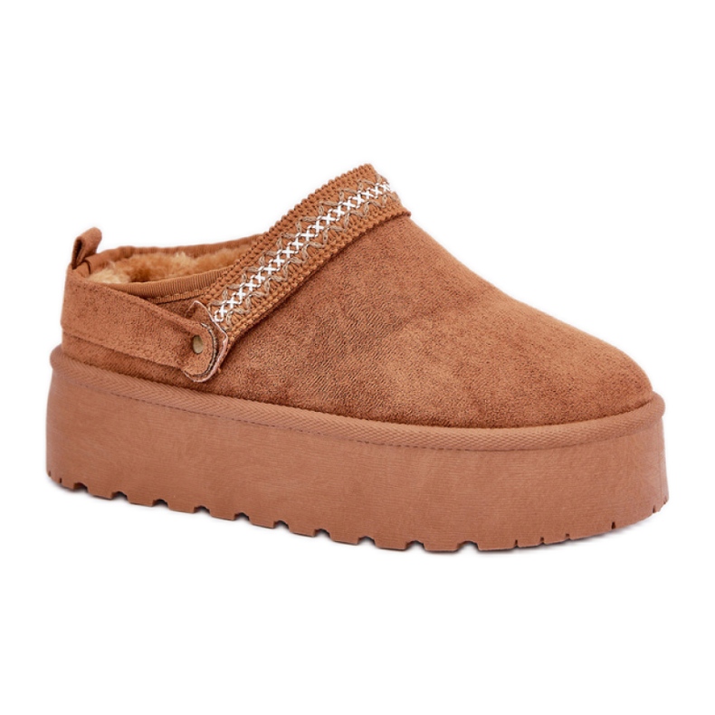 Step in style Čizme za snijeg Model Selithria PL361 Camel - Zakoračite sa stilom smeđa